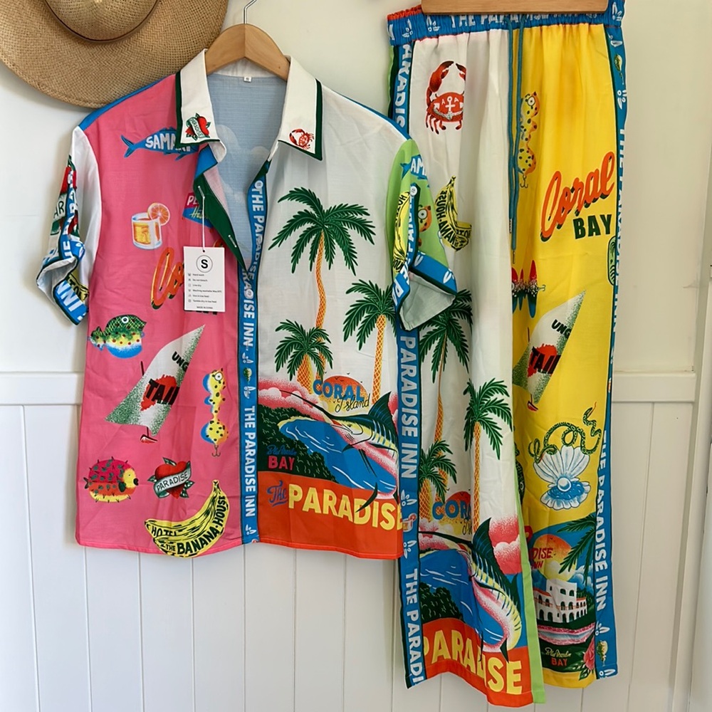 Hotel Paradiso Set - size Small. NWT.